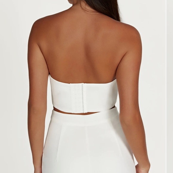 Never worn Meshki Paloma Rose Crop Top. Size Small. - Picture 2 of 2